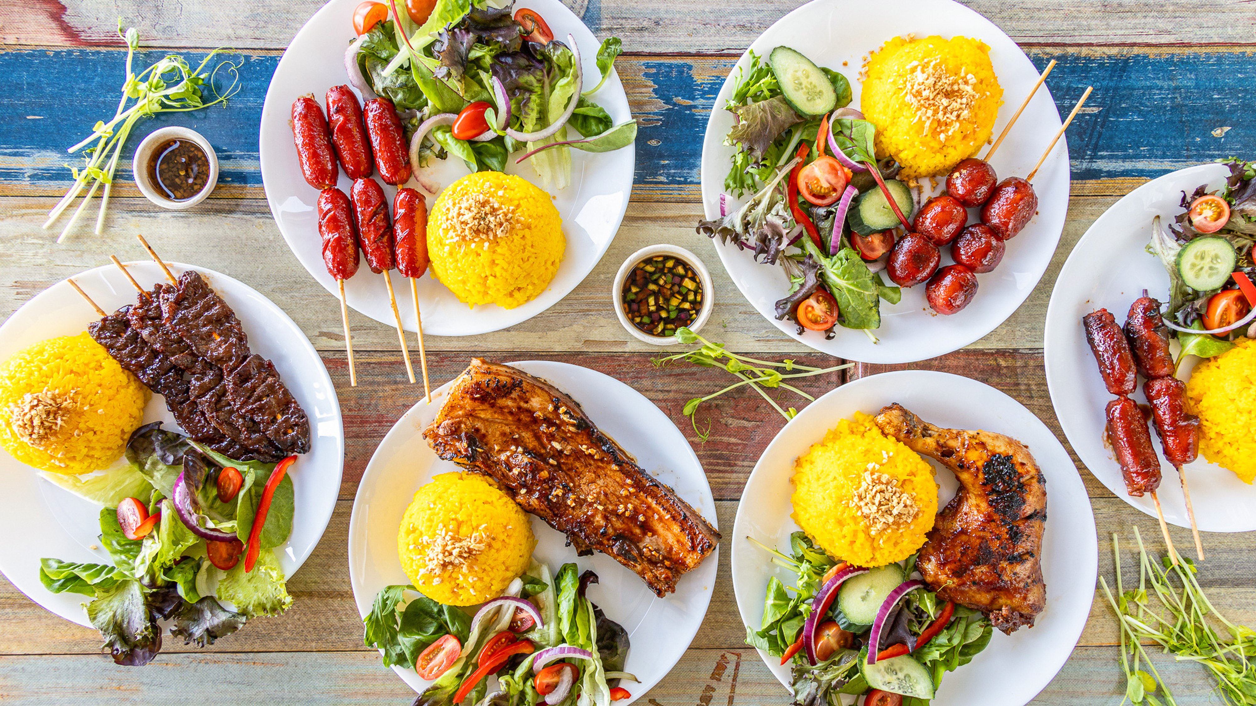 Flavaz full menu spread